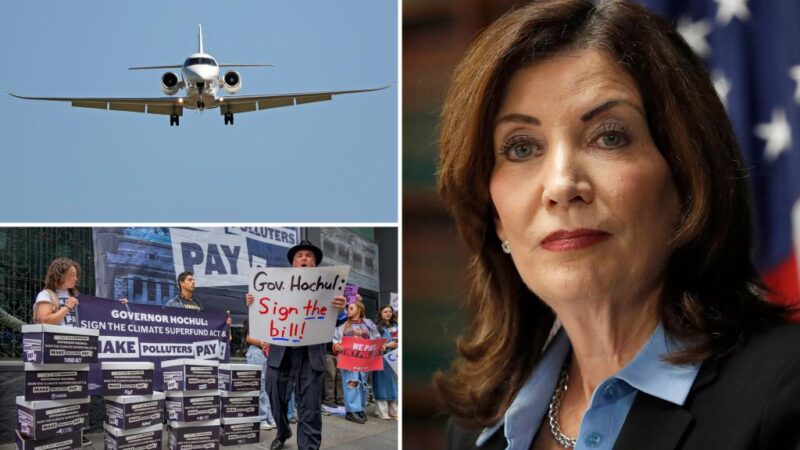 Gov. Hochul, NY’s biggest climate-change booster, spent $415K on private jets since 2021