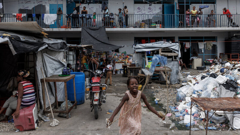 Gunfire and Bandits Make School an Impossible Dream for Haitian Children