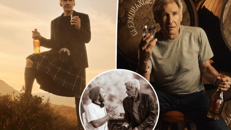 Harrison Ford director on how he got the star to wear a kilt in whisky ad