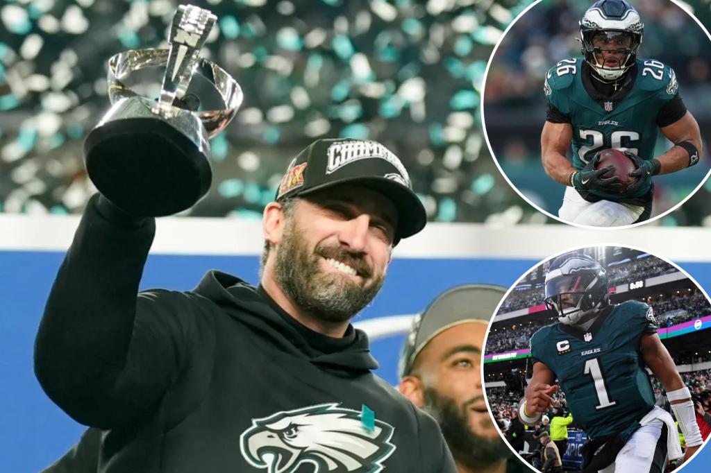 How Eagles rebounded from concerning start en route to Super Bowl 2025