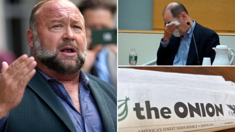 Infowars sale could be near as feuding Sandy Hook families reach deal on dividing bankrupt Alex Jones’ assets