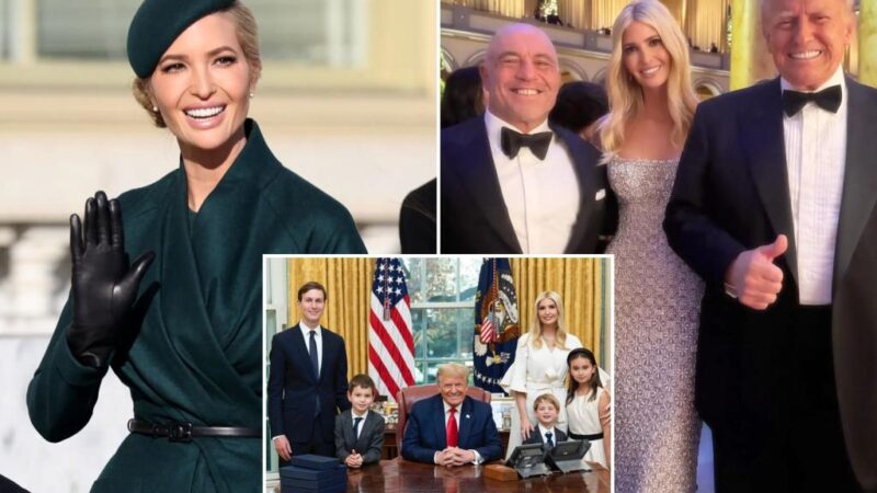 Ivanka Trump praises ‘legends’ Joe Rogan and her father Donald in pre-inauguration picture