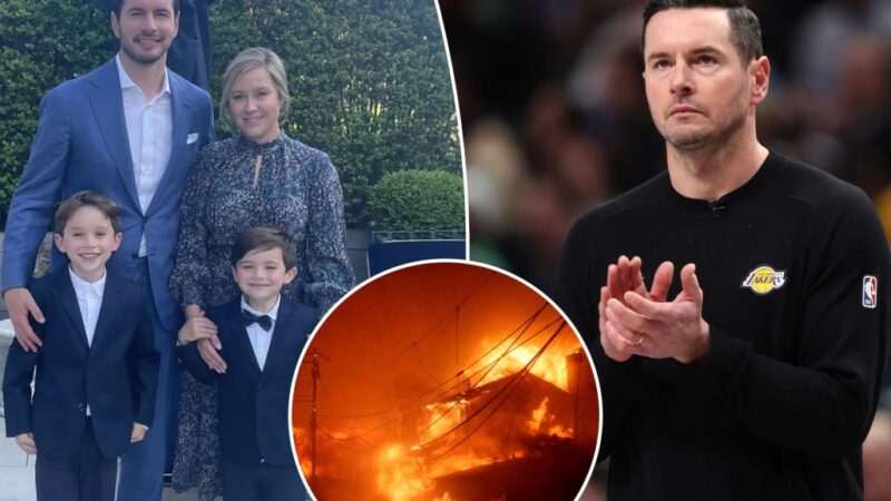 JJ Redick’s family evacuates home during Palisades wildfires