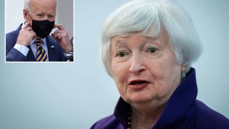 Janet Yellen admits COVID spending may have contributed ‘little bit’ to inflation