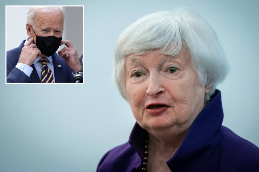 Janet Yellen admits COVID spending may have contributed ‘little bit’ to inflation