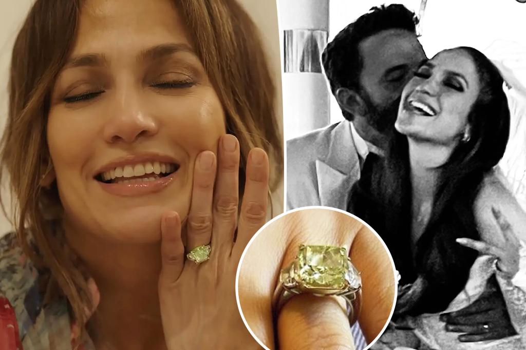 Jennifer Lopez will keep $5M engagement ring from Ben Affleck after divorce: reports