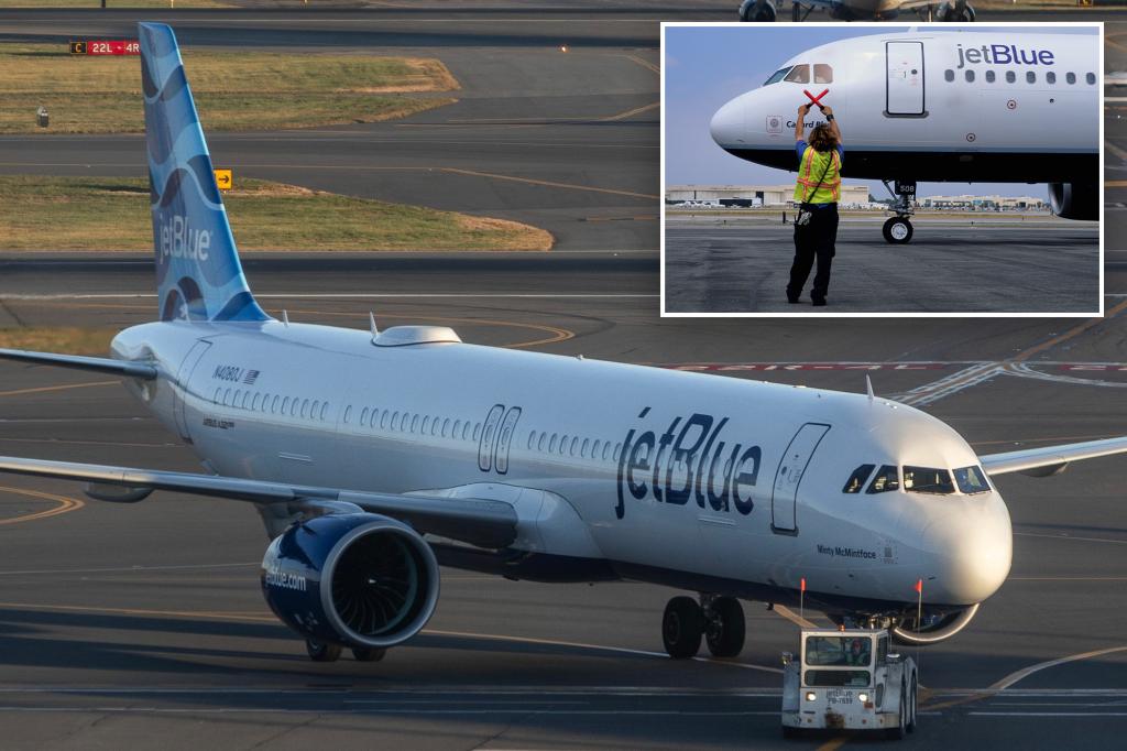 JetBlue passenger detained after opening emergency exit for ‘unknown reasons’ at Boston Logan International Airport