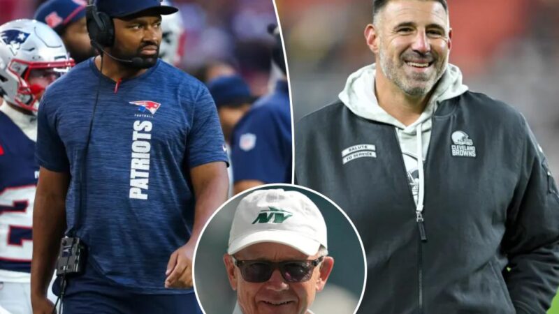 Jets’ potential Mike Vrabel coaching dream looks in serious peril after Patriots fire Jerod Mayo