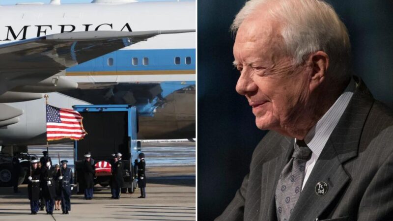 Jimmy Carter is back in the Washington D.C. area