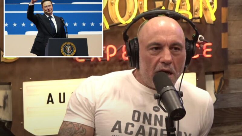 Joe Rogan responds to liberals who accused Elon Musk of using Nazi salute on Trump’s inauguration day