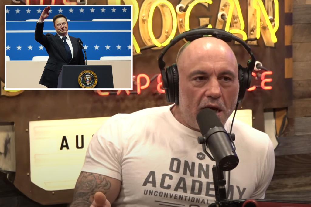 Joe Rogan responds to liberals who accused Elon Musk of using Nazi salute on Trump’s inauguration day