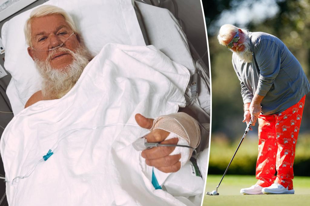 John Daly has ’emergency hand surgery,’ vows return to golf soon