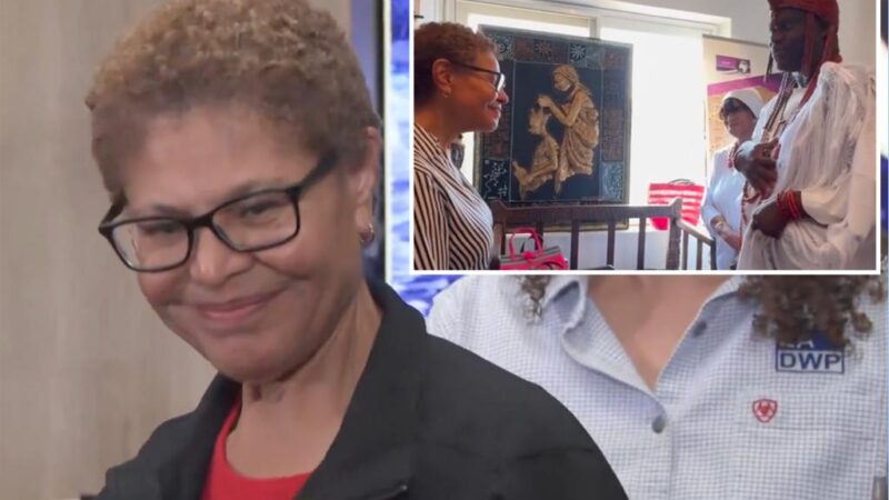 Karen Bass deflects questions about Ghana trip