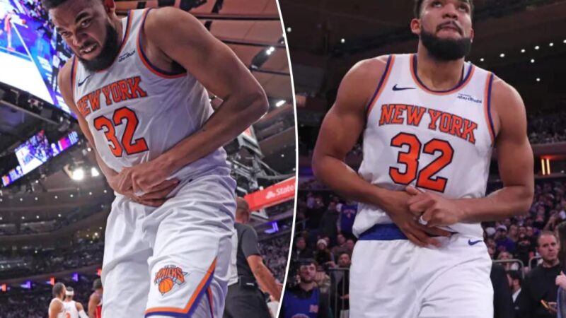 Karl-Anthony Towns out of Knicks’ lineup vs. 76ers with new injury