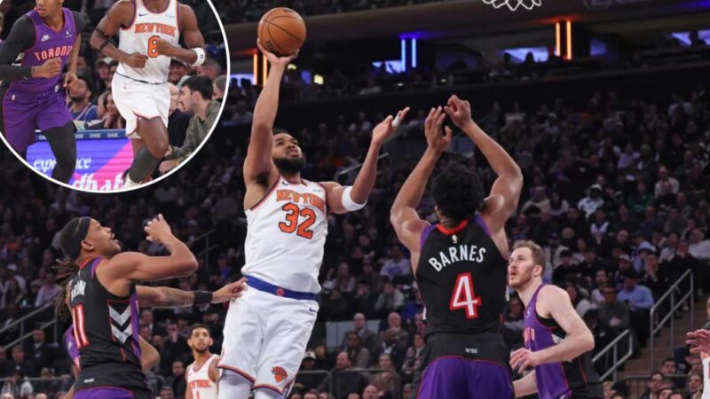 Karl-Anthony Towns returns in style to carry Knicks to win