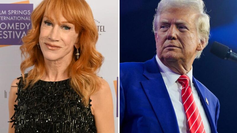 Kathy Griffin tells fans to see her perform before she’s placed in Trump’s ‘internment camps’