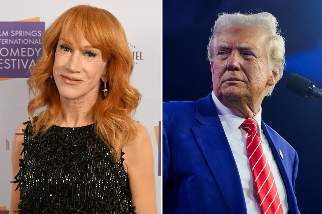 Kathy Griffin tells fans to see her perform before she’s placed in Trump’s ‘internment camps’