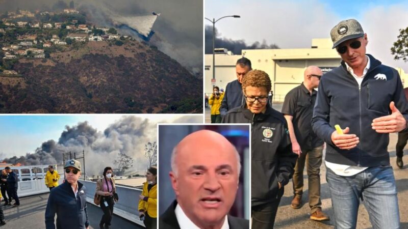 Kevin O’Leary doubles down on Bass, Newsom resignation call over LA Fires mishandling