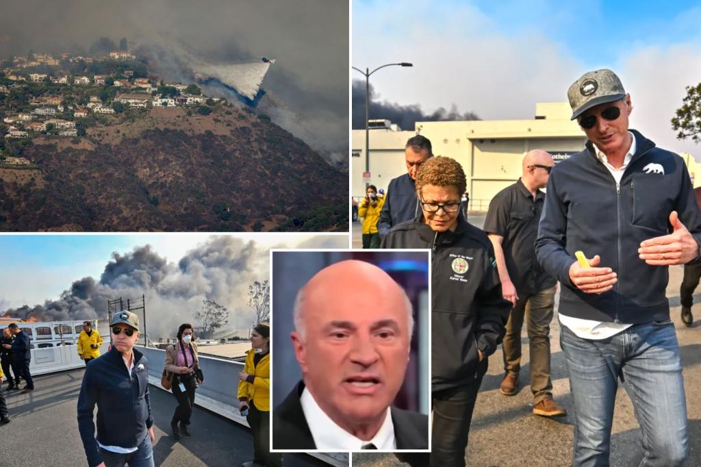 Kevin O’Leary doubles down on Bass, Newsom resignation call over LA Fires mishandling