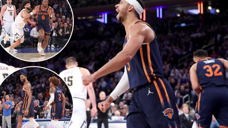 Knicks’ harmonious play making loudest complaint disappear