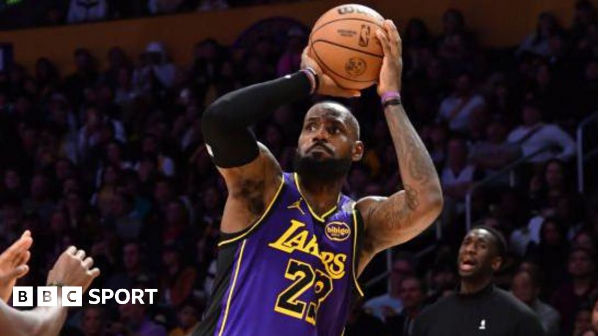 LeBron James: Los Angeles star sets new record in win over Atlanta Hawks