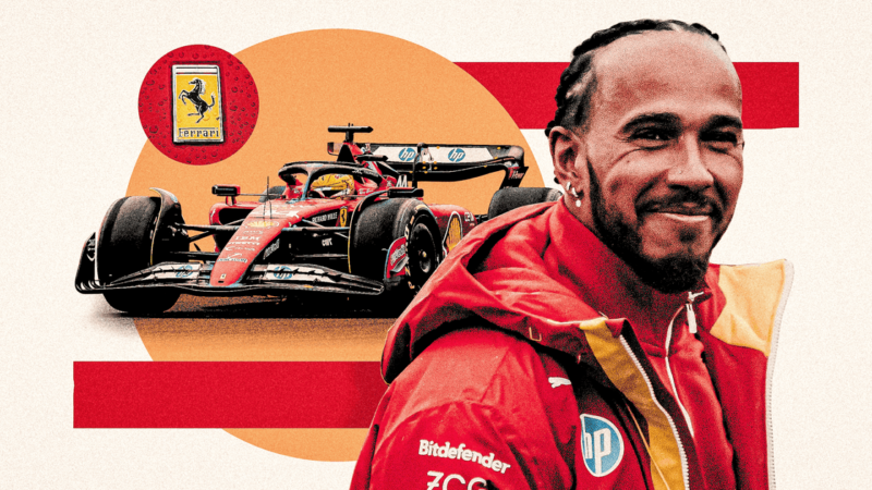 Lewis Hamilton’s first week at Ferrari: Louboutin boots, a dream fulfilled and a proud mom