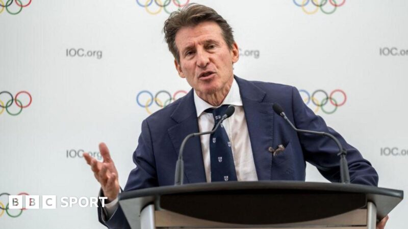 Lord Coe pitches to be first British president of the International Olympic Committee