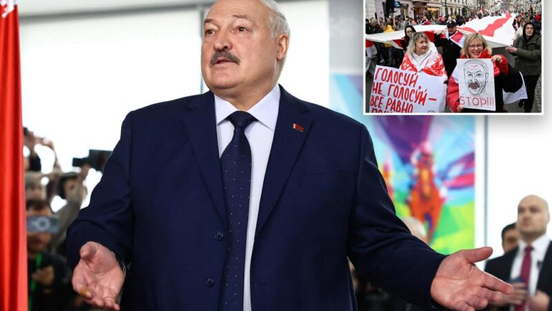 Putin ally Lukashenko declared winner in Belarus election scorned by the West as a sham