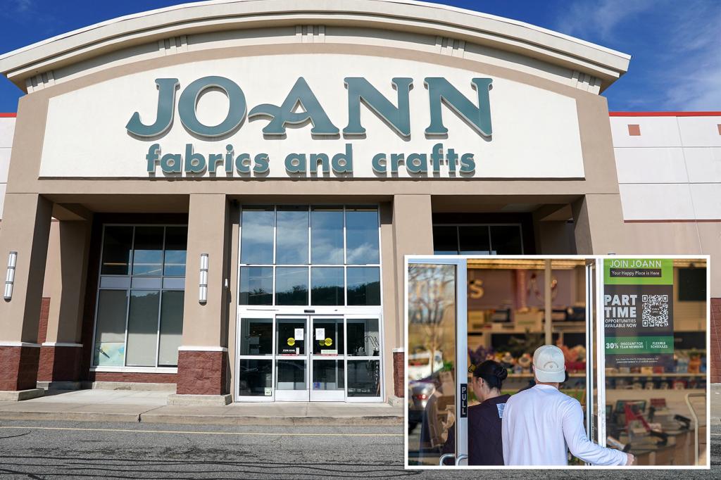 Major crafts retailer Joann files for second bankruptcy in less than a year