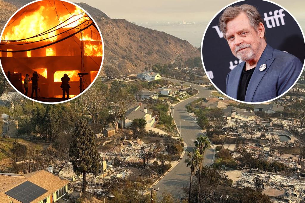 Mark Hamill’s Malibu house survives Palisades Fire