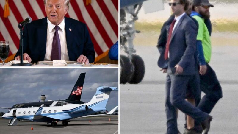 Mark Zuckerberg meets with Trump in Fla., parks private jet next to Trump Force One