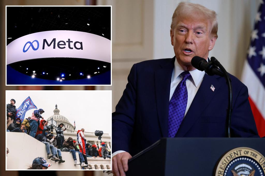 Meta agrees to pay $25M to settle lawsuit from Trump after Jan. 6 suspension