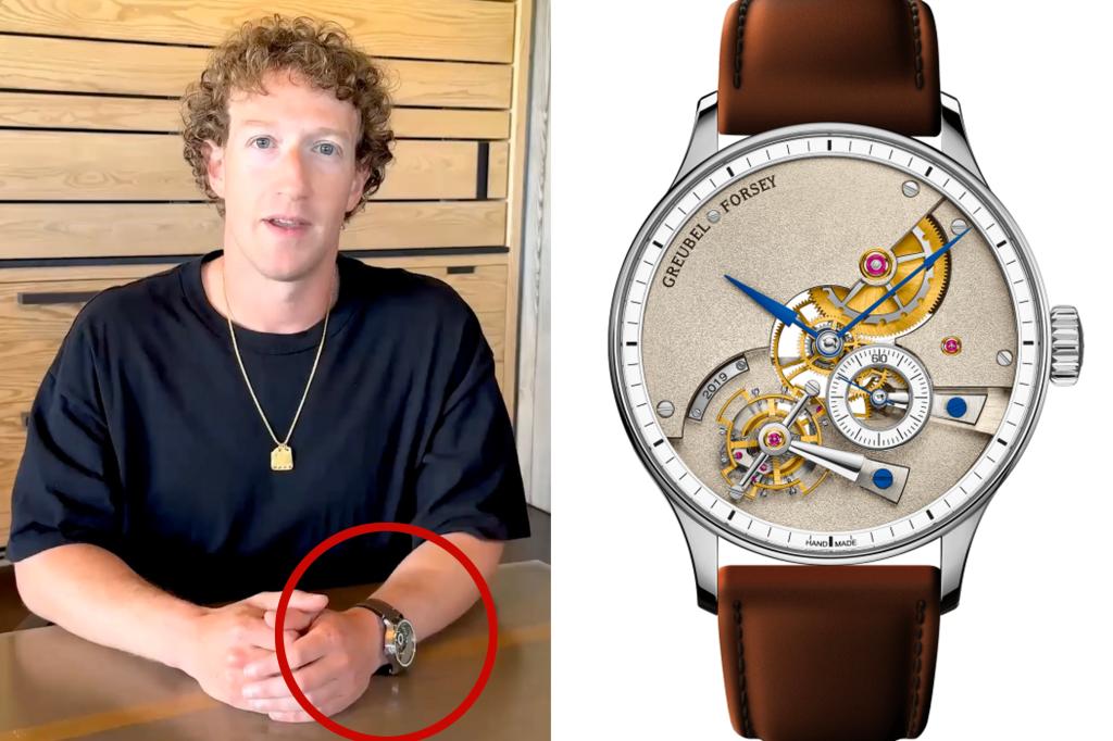 Meta’s Mark Zuckerberg wears rare $900K Swiss watch to announce new Meta policy: report