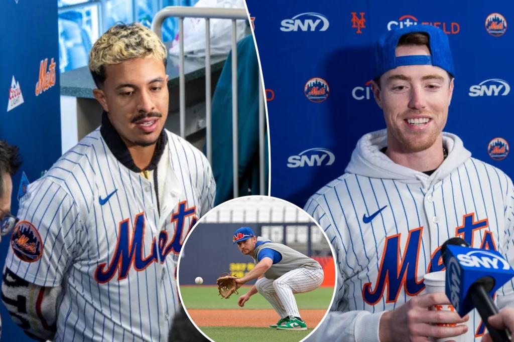 Mets’ Mark Vientos, Brett Baty ready to potentially play first base