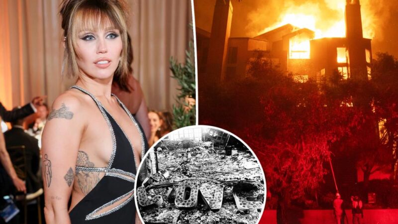 Miley Cyrus’ ‘soul aches’ for Los Angeles wildfire victims