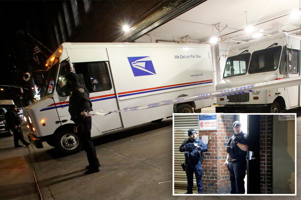 NYC postal worker pistol-whipped during attempted robbery: cops