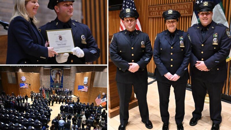 NYPD Dets. promoted after putting lives on the line for others