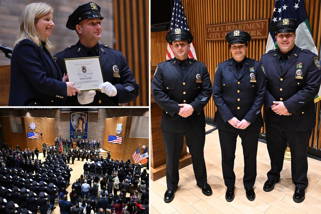 NYPD Dets. promoted after putting lives on the line for others