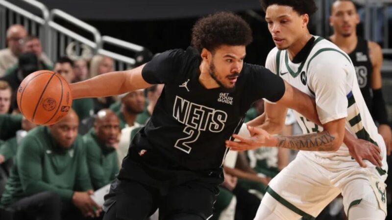 Nets’ Cam Johnson injures ankle in closing seconds