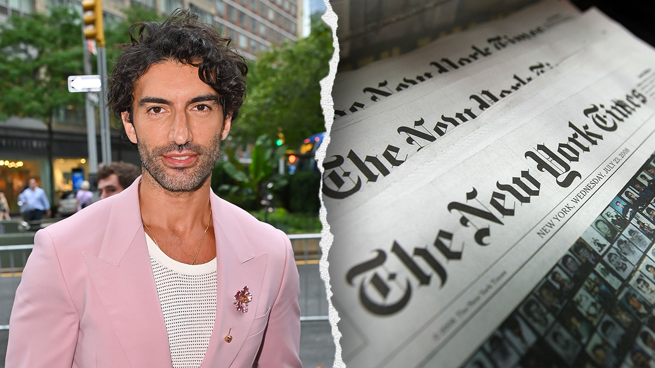 New York Times fires back at actor Justin Baldoni over lawsuit