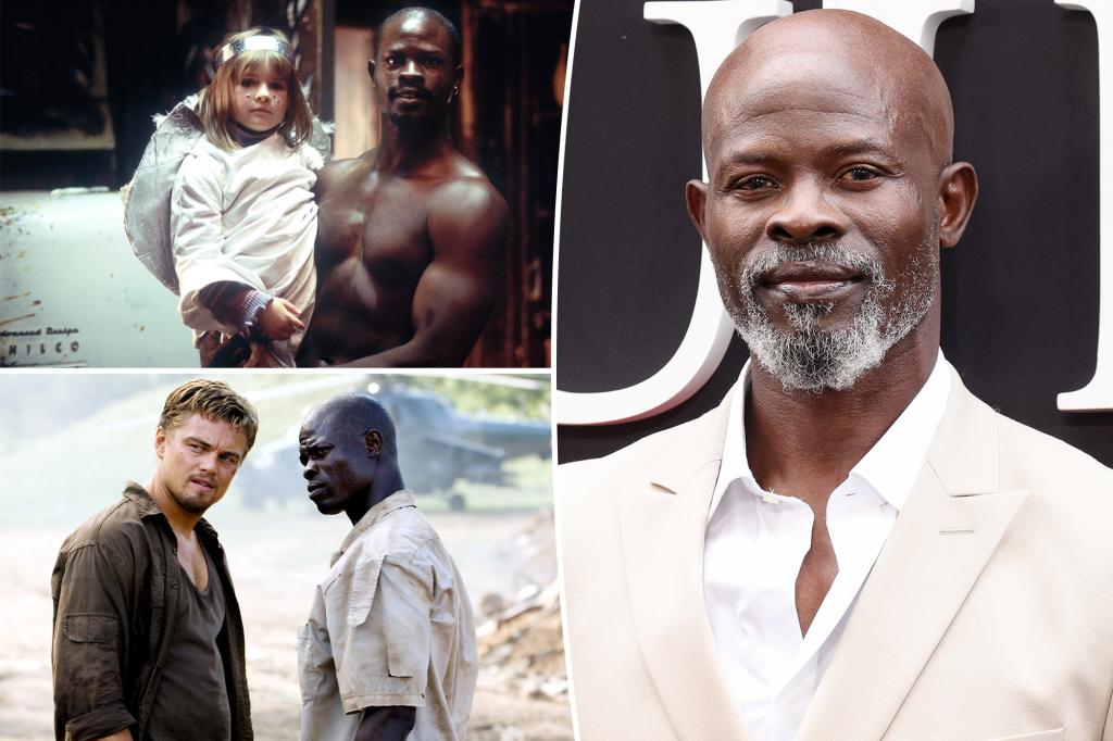 Oscar nominee Djimon Hounsou is ‘still struggling to make a living’