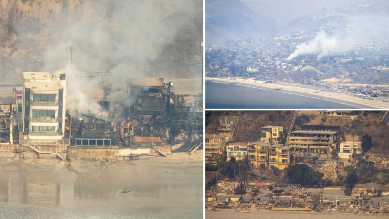 Pacific Coast Highway in ruins as new photos show utter destruction along once beautiful oceanfront