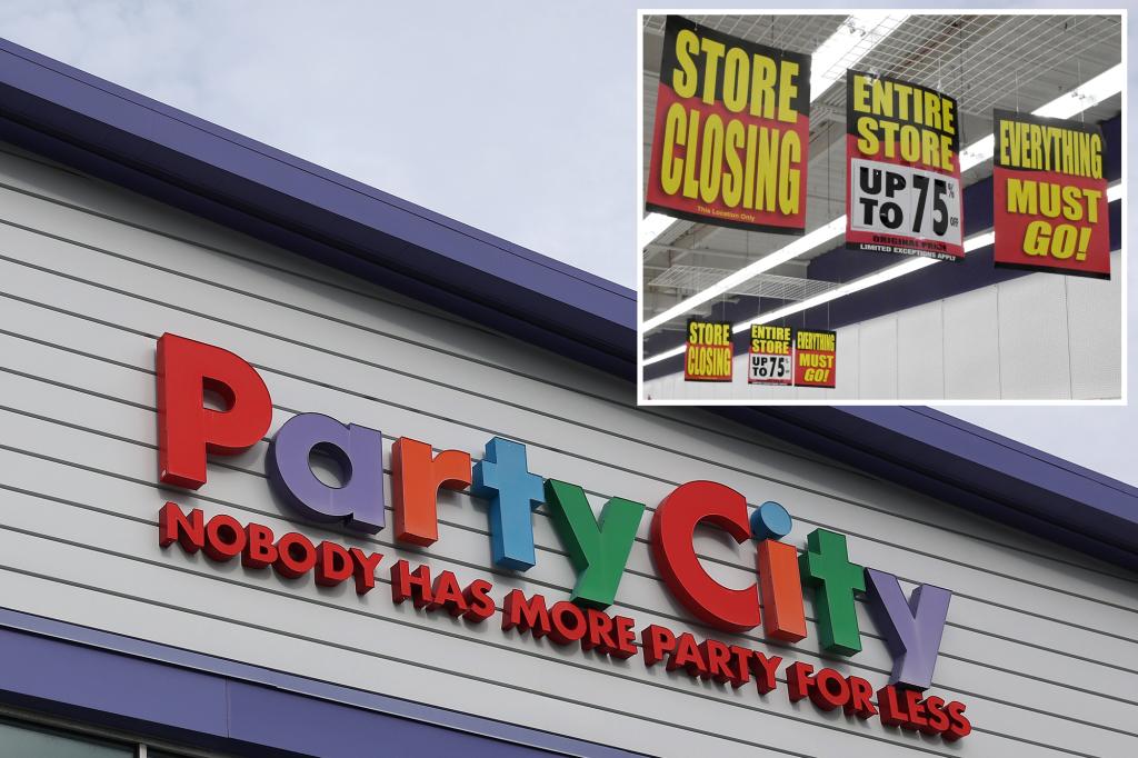 Party City to auction off leases to all 695 US stores as it goes out of business