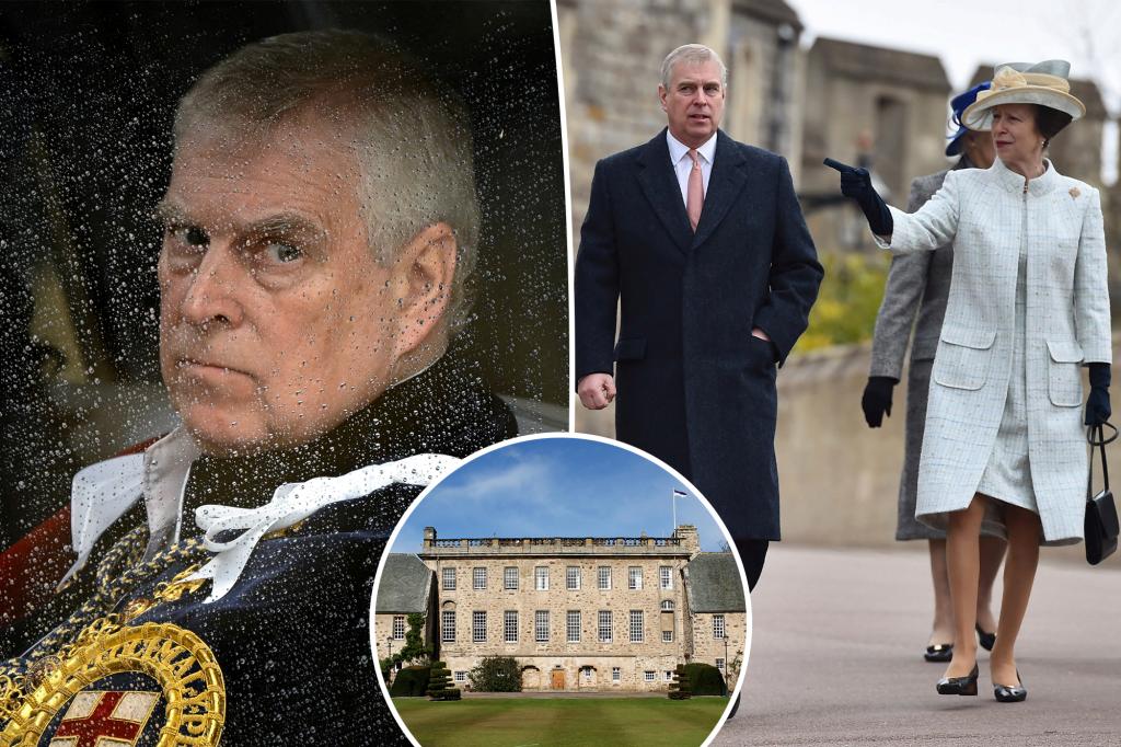 Prince Andrew snubbed from royal family’s dinner at Windsor Castle — despite living on the estate