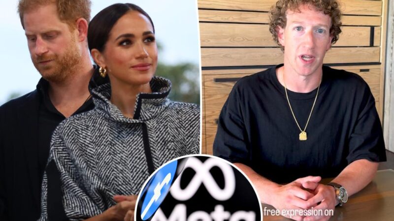 Prince Harry, Meghan Markle slam Mark Zuckerberg over ‘harmful’ Meta change: ‘Allowing more abuse’