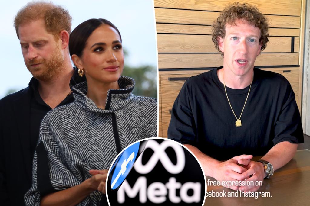 Prince Harry, Meghan Markle slam Mark Zuckerberg over ‘harmful’ Meta change: ‘Allowing more abuse’