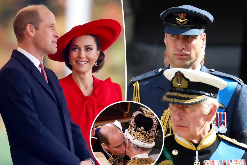 Prince William is ‘seizing’ more power from King Charles: report