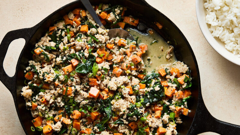 Quick and Cozy Fragrant Coconut Chicken and Sweet Potato