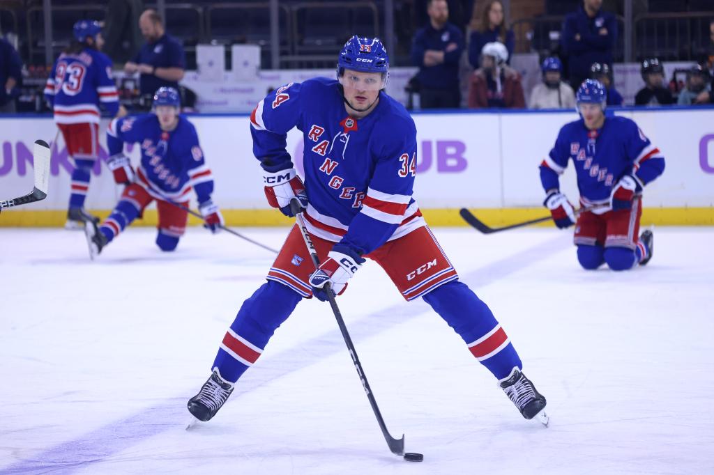 Rangers’ Arthur Kaliyev still getting up to speed with new team