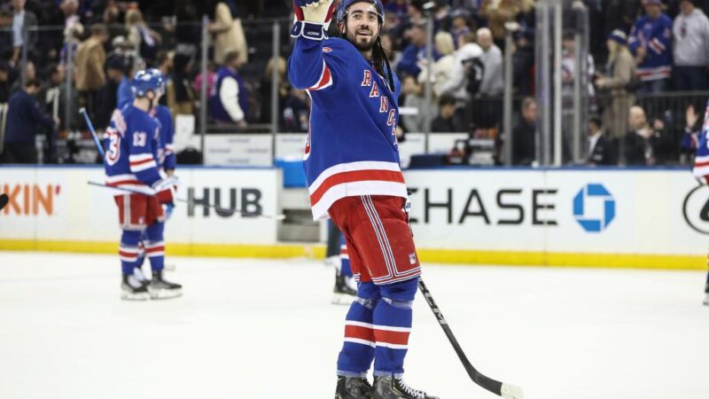 Rangers’ Mika Zibanejad snaps scoring drought thanks to more shots